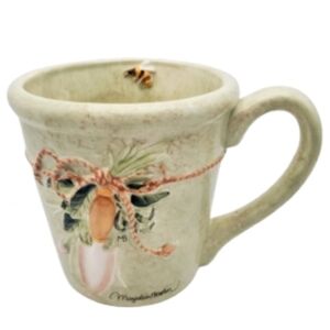 Hallmark Marjolein Bastin Cup Mug Nature's Sketchbook Gardening Sage Green 8oz